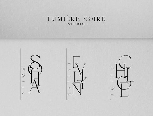 Logo Design - Overlapping Style