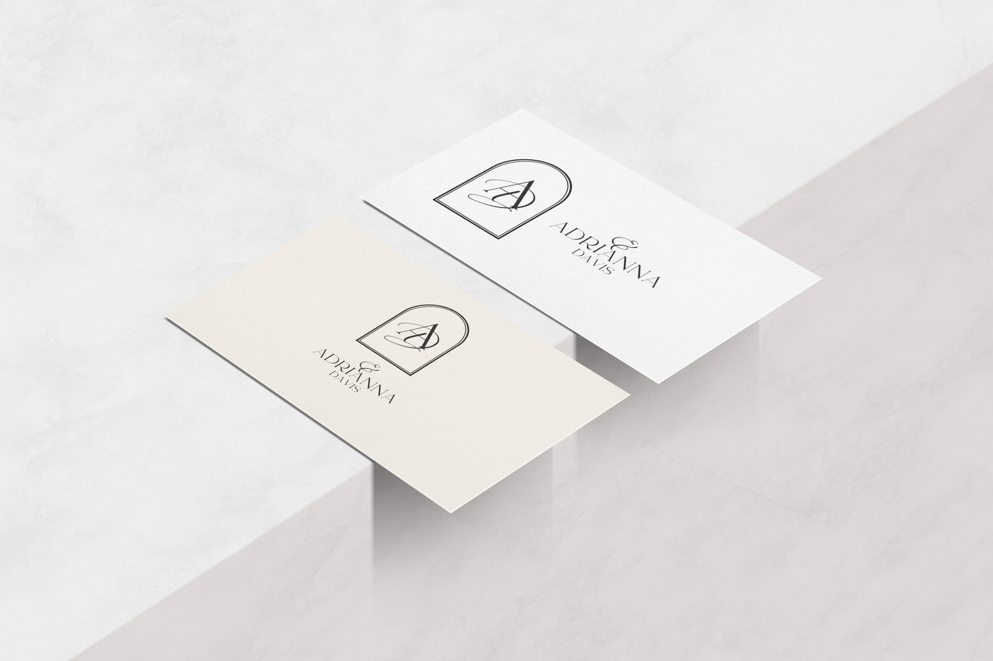 editable Logo Design - Adrianna Davis Style