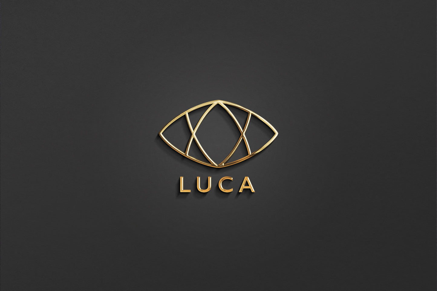 LUCA - Name Logo Design | Instant Download