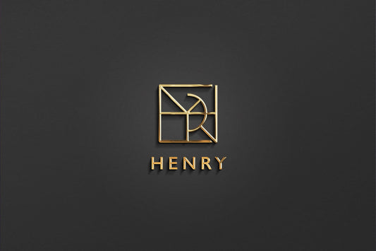 HENRY - Name Logo Design | Instant Download | Premade Logo | Minimalist Design