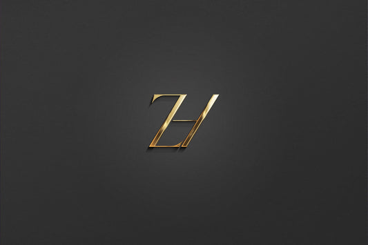 Z & H - Letter Logo Design | Instant Download | Premade Logo | Wedding Logo | Couple Logo