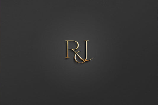 R & J - Letter Logo Design | Instant Download | Premade Logo | Wedding Logo | Couple Logo