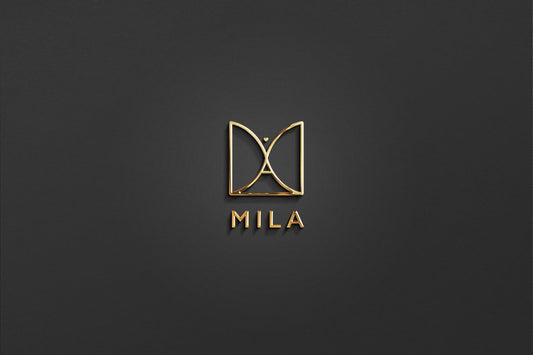 MILA - Name Logo Design | Instant Download | Premade Logo | Minimalist Design
