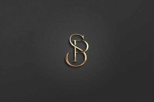 S & P - Letter Logo Design | Instant Download | Premade Logo | Wedding Logo | Couple Logo