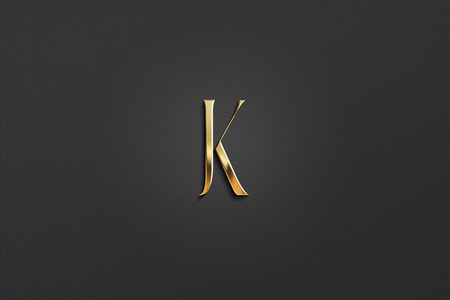 J & K - Letter Logo Design | Instant Download | Premade Logo | Wedding Logo | Couple Logo