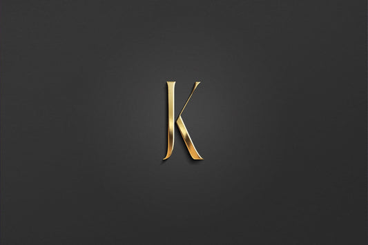 J & K - Letter Logo Design | Instant Download | Premade Logo | Wedding Logo | Couple Logo