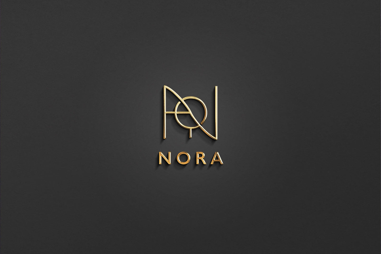 NORA - Name Logo Design | Instant Download | Premade Logo | Minimalist Design