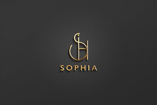 SOPHIA - Name Logo Design | Instant Download | Premade Logo | Minimalist Design