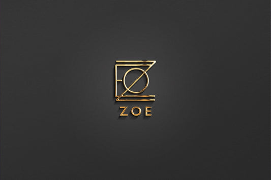 ZOE - Name Logo Design | Instant Download | Premade Logo | Minimalist Design