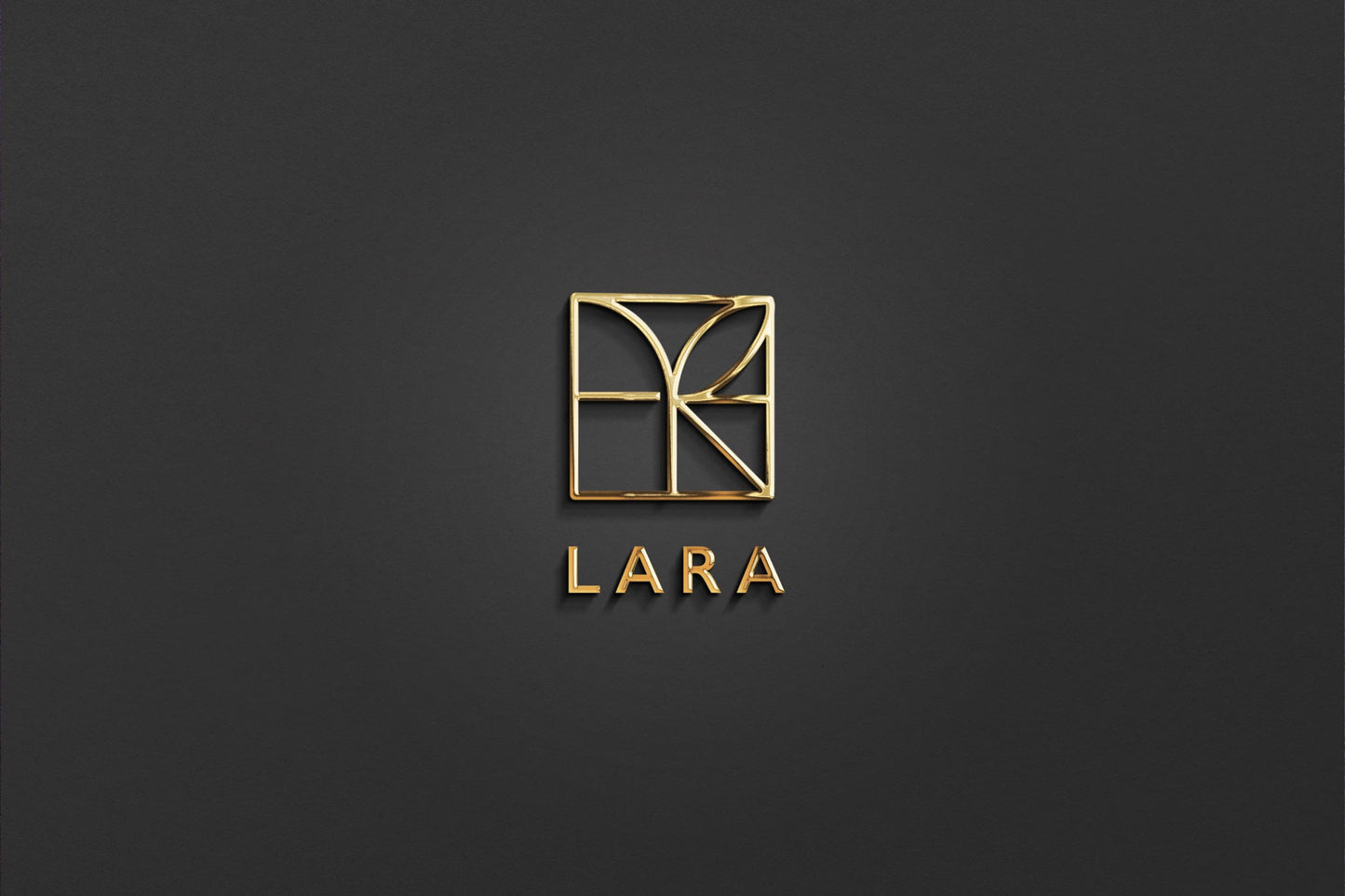 LARA - Name Logo Design | Instant Download | Premade Logo | Minimalist Design