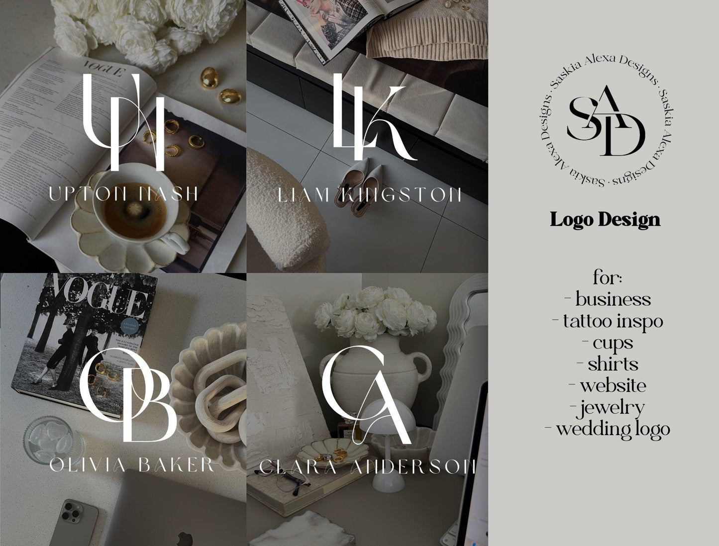 Logo Design - Lovely Style - Lumière Noire Studio