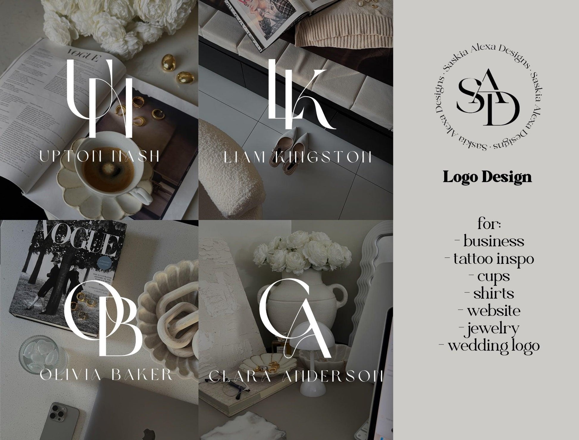 Logo Design - Lovely Style - Lumière Noire Studio
