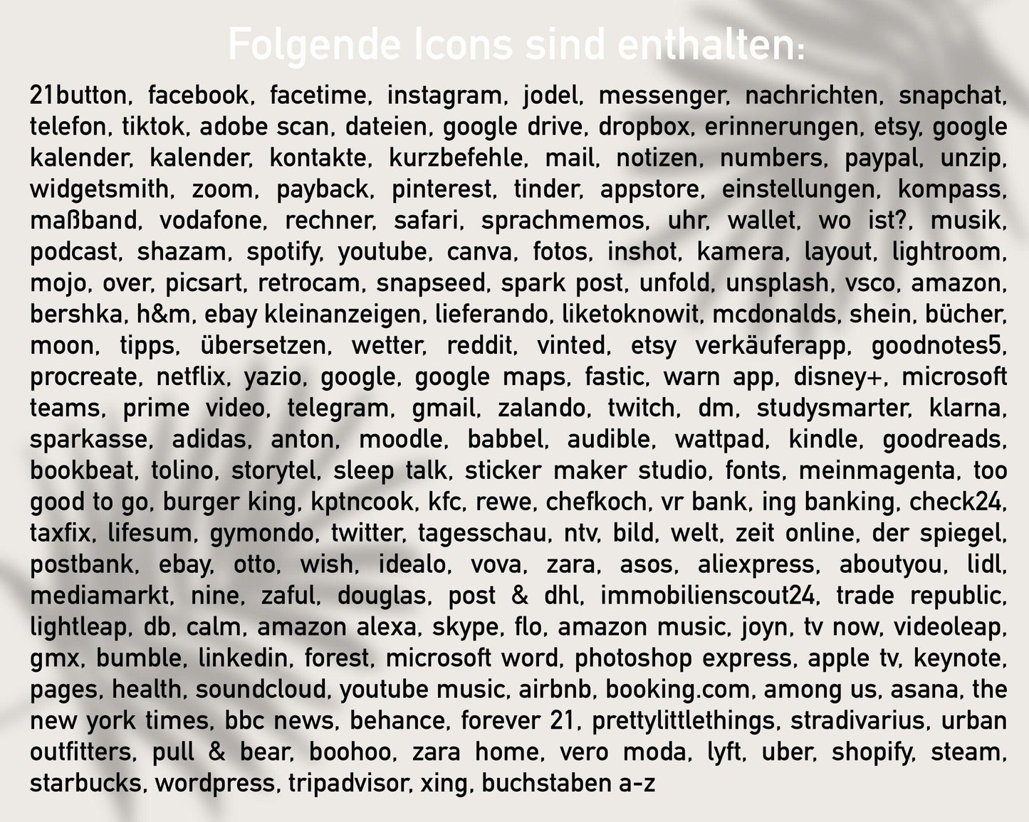650+ App Icons - Beige/Neutral with Master Resell Rights - Lumière Noire Studio