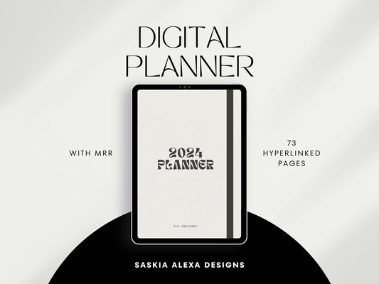 Digital Planner 2024 with Master Resell Rights