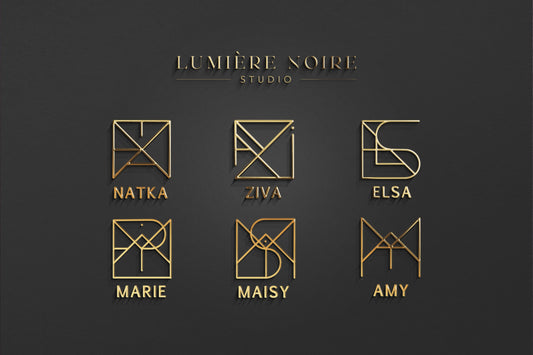 Logo Design - Geometric Square Style