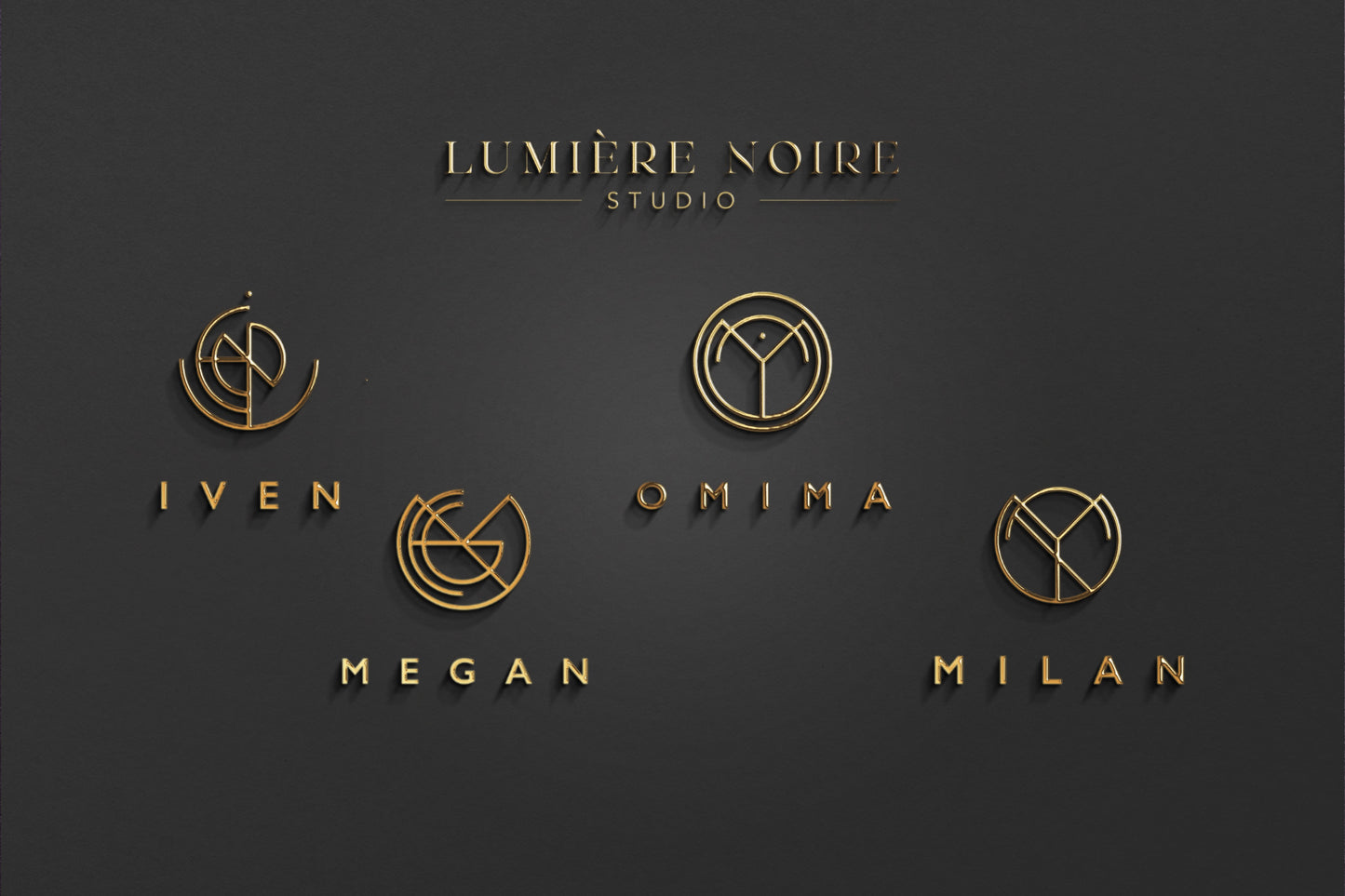 Logo Design - Geometric Circle Style