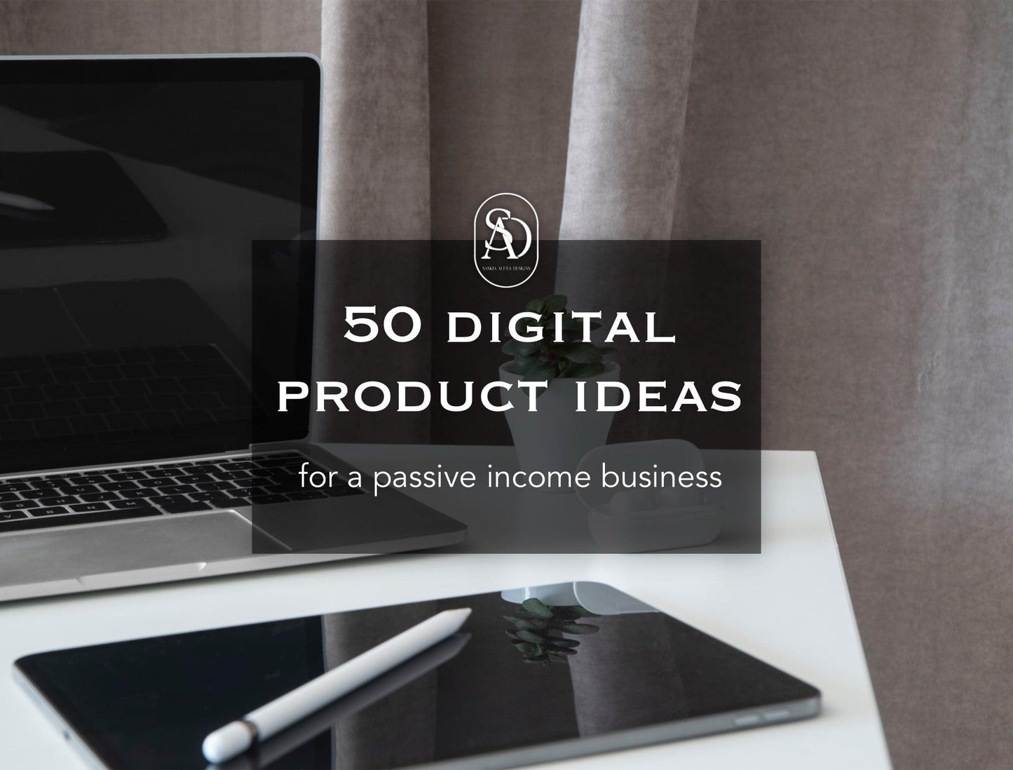 50 Digital Product Ideas with Master Resell Rights - Lumière Noire Studio