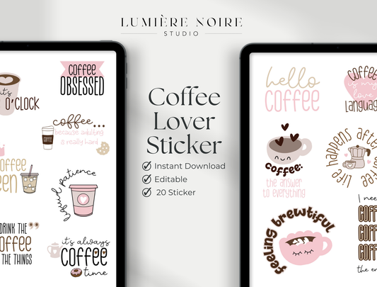 Coffee Lover Sticker