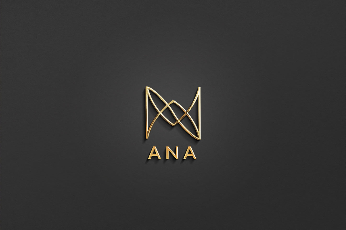 ANA - Name Logo Design | Instant Download