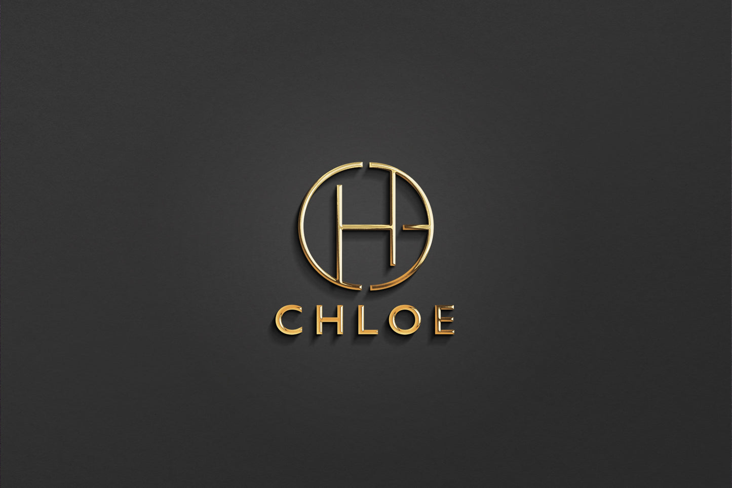 CHLOE - Name Logo Design | Instant Download