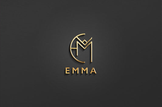 EMMA - Name Logo Design | Instant Download