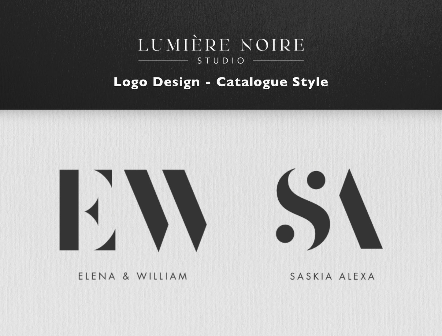 Logo Design - Catalogue Style