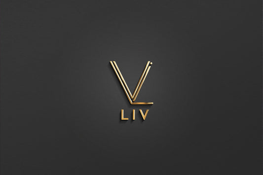 LIV - Name Logo Design | Instant Download