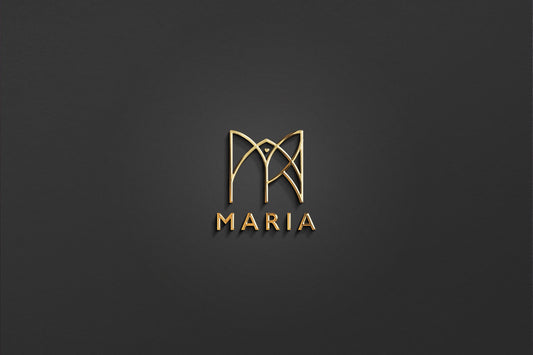 MARIA - Name Logo Design | Instant Download