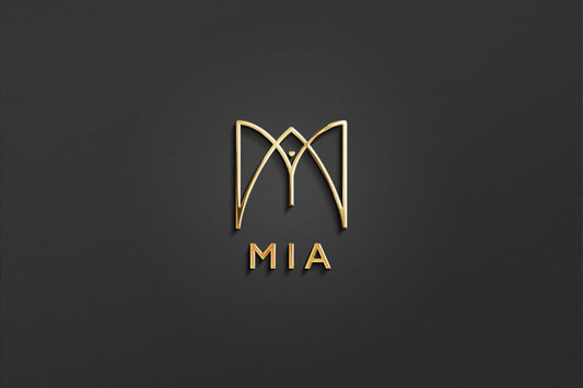 MIA - Name Logo Design | Instant Download