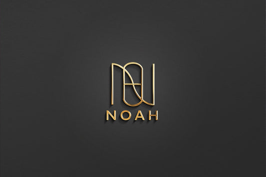 NOAH - Name Logo Design | Instant Download