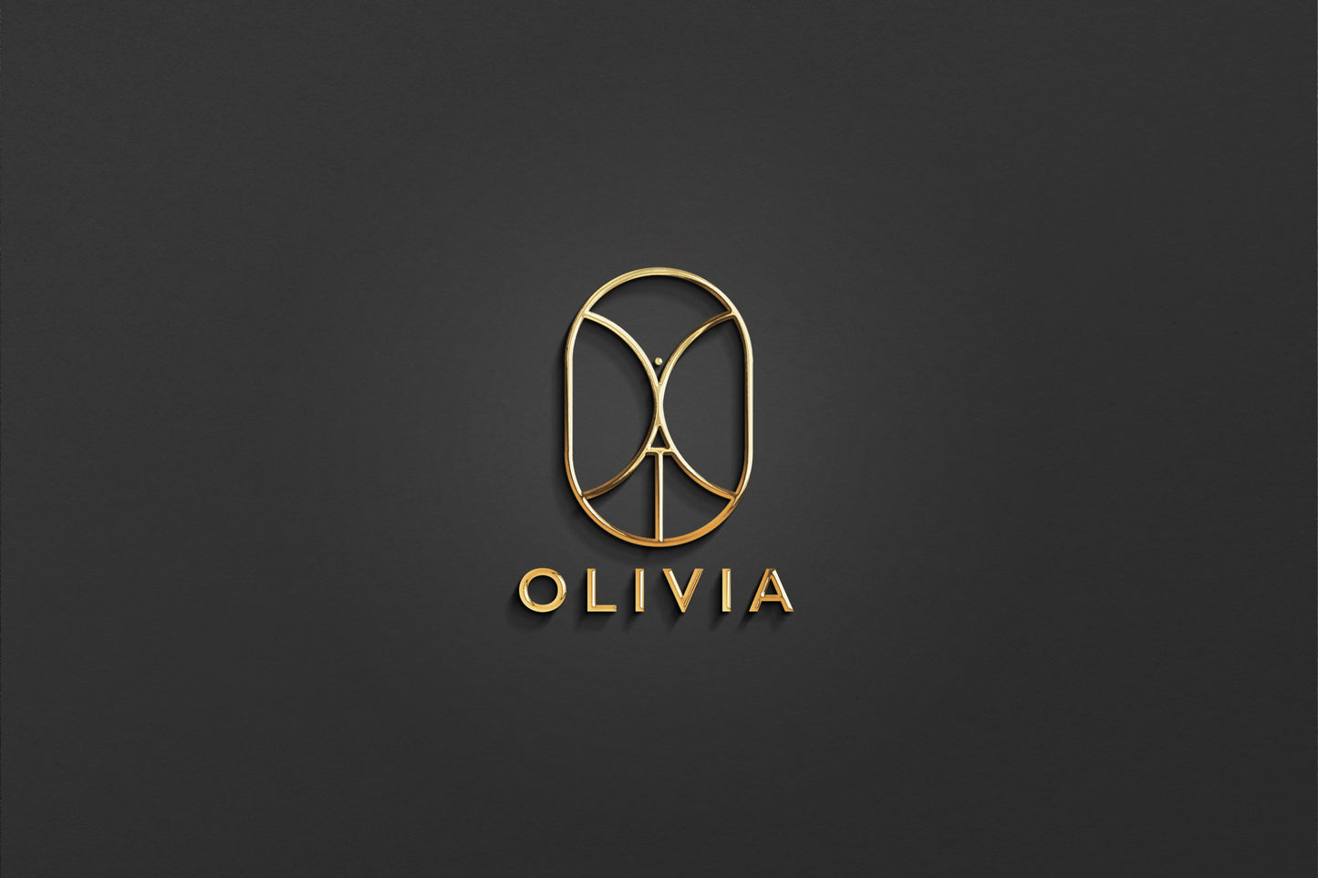 OLIVIA - Name Logo Design | Instant Download (Kopie)