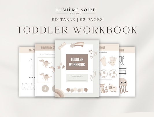 Toddler Workbook