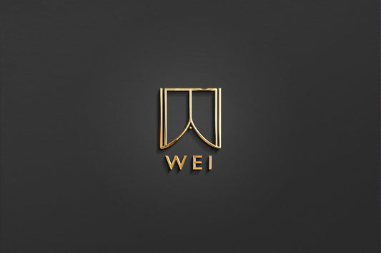 WEI - Name Logo Design | Instant Download