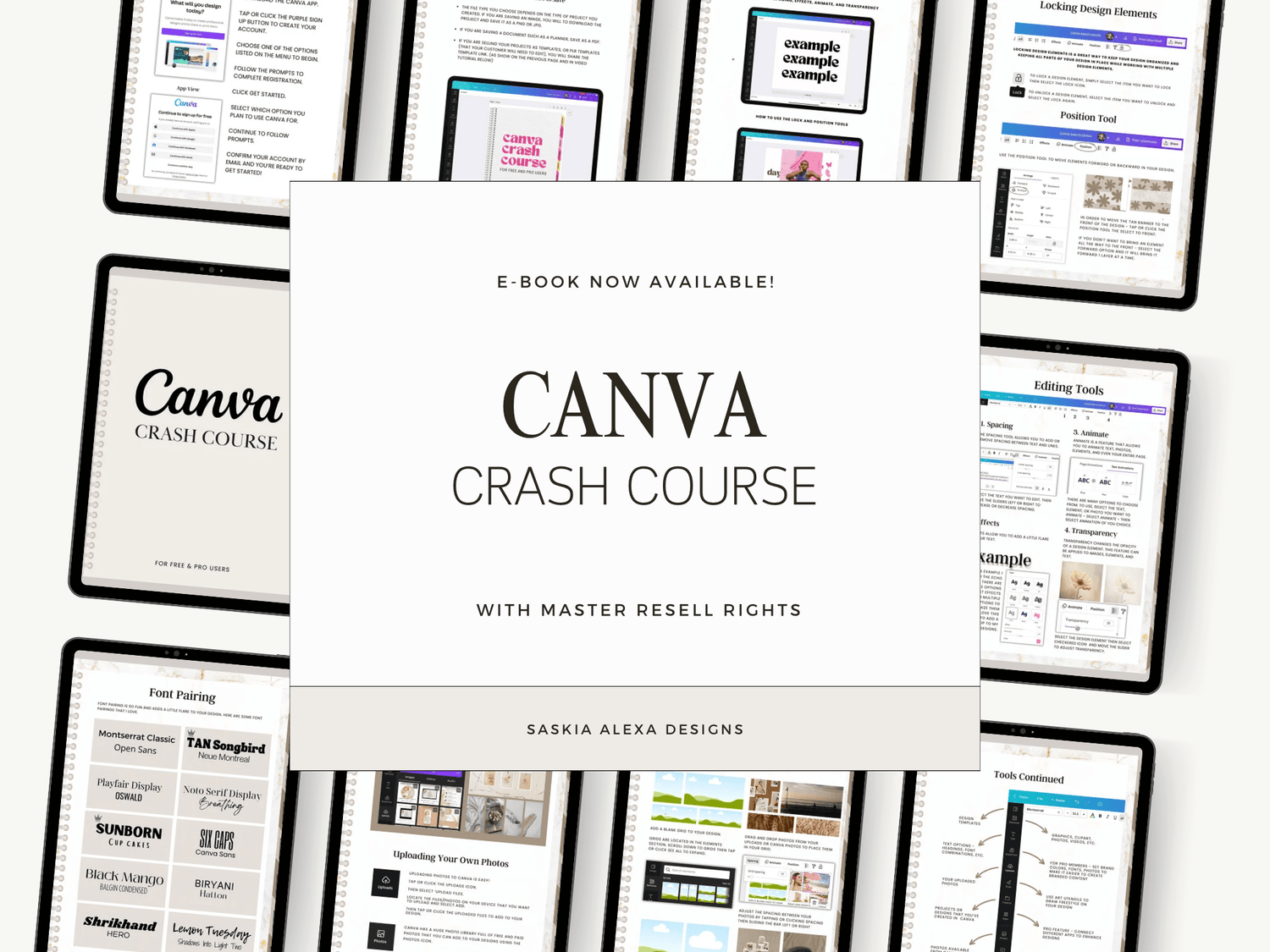 Canva Crash Course with Master Resell Rights - Lumière Noire Studio