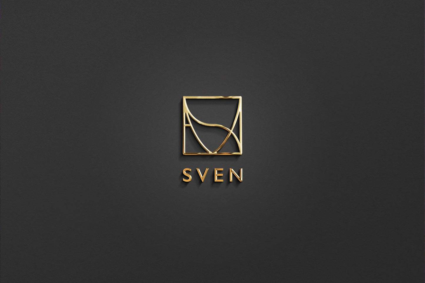 SVEN - Name Logo Design | Instant Download | Premade Logo | Minimalist Design