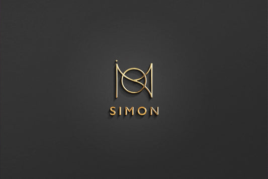 SIMON - Name Logo Design | Instant Download | Premade Logo | Minimalist Design