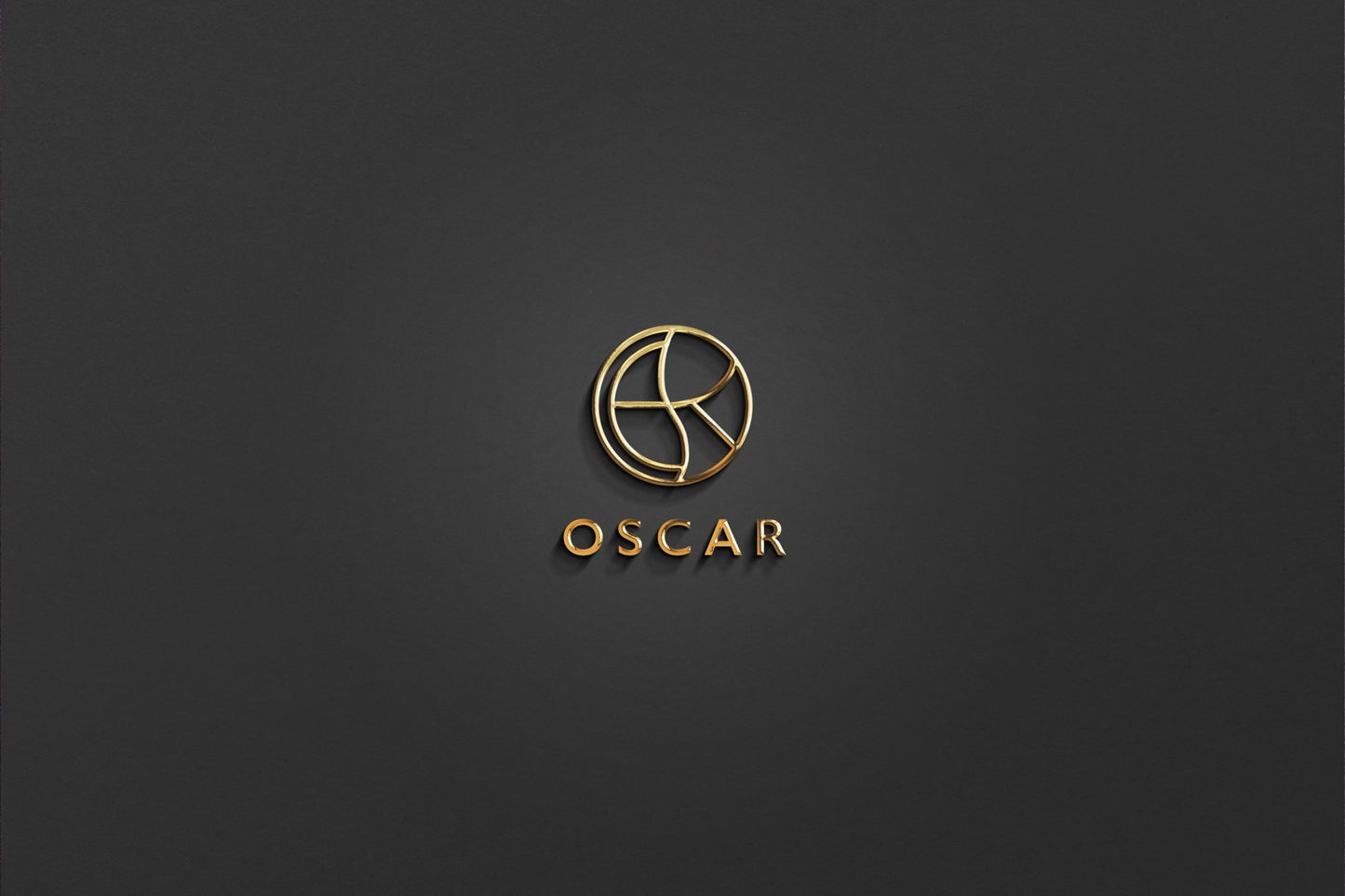 OSCAR - Name Logo Design | Instant Download | Premade Logo | Minimalist Design