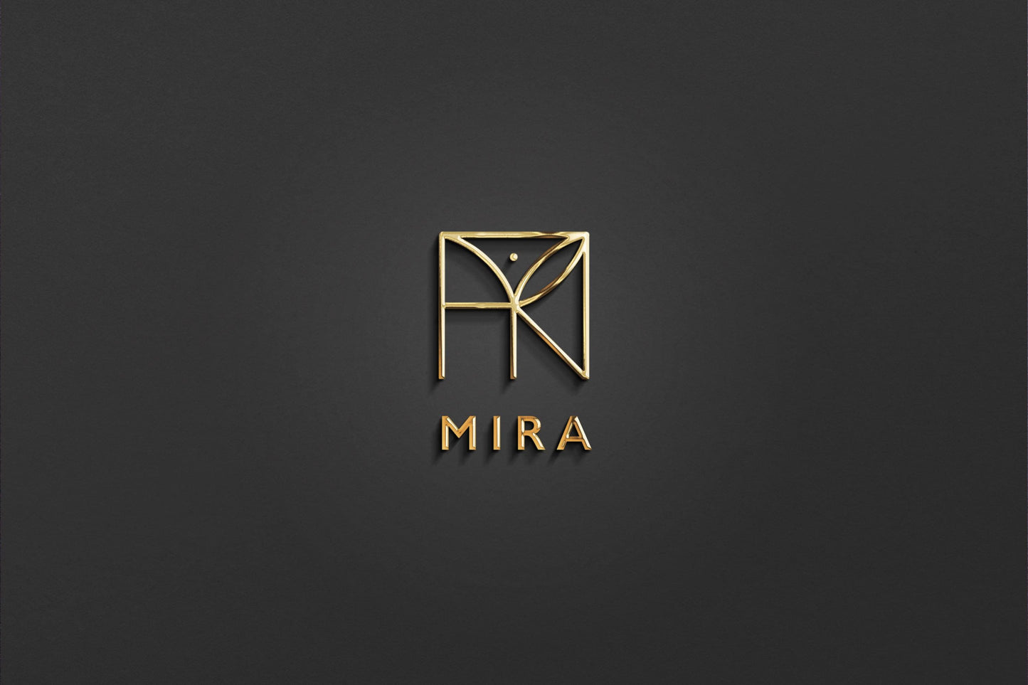 MIRA - Name Logo Design | Instant Download | Premade Logo | Minimalist Design