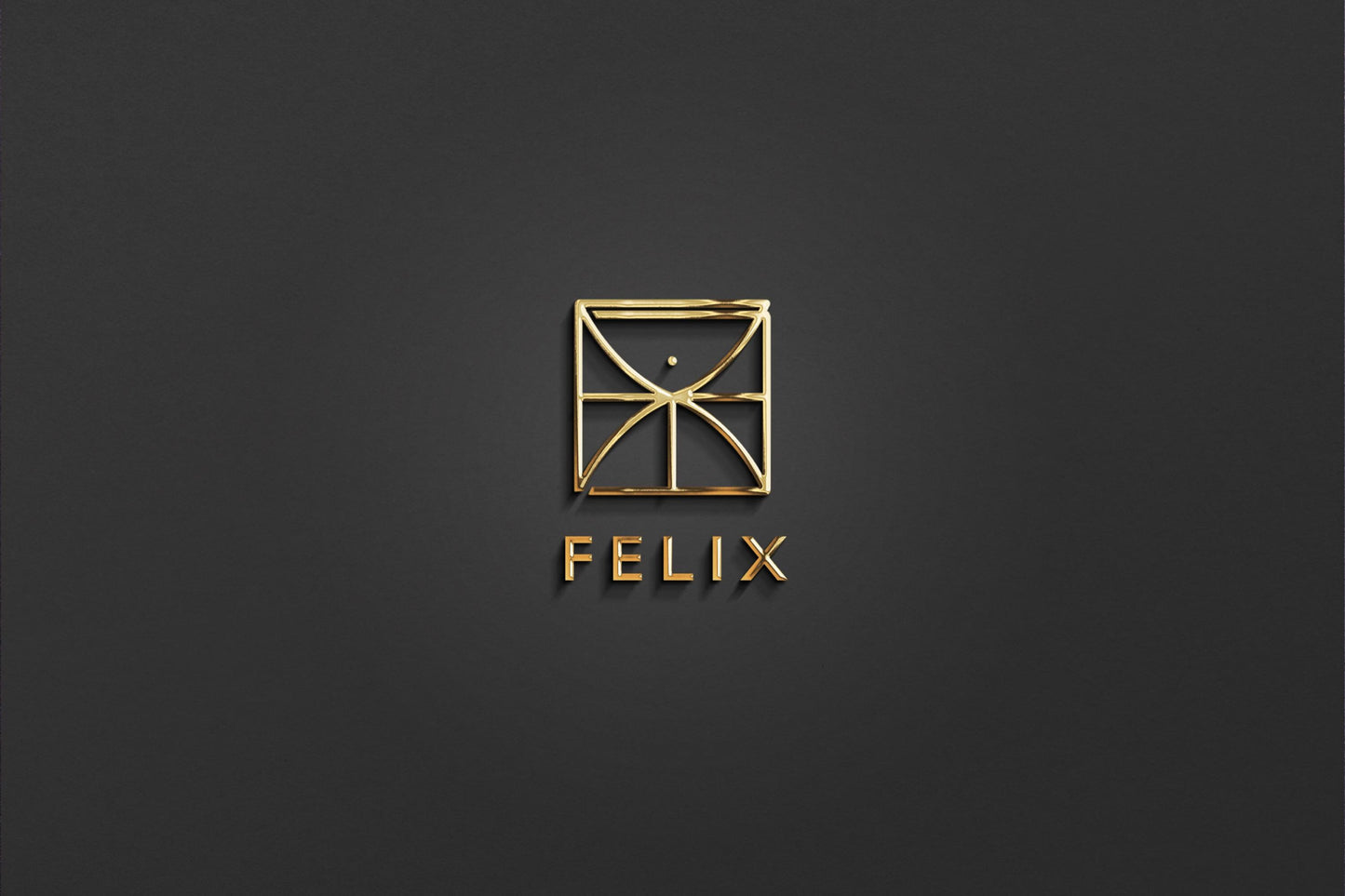 FELIX - Name Logo Design | Instant Download | Premade Logo | Minimalist Design