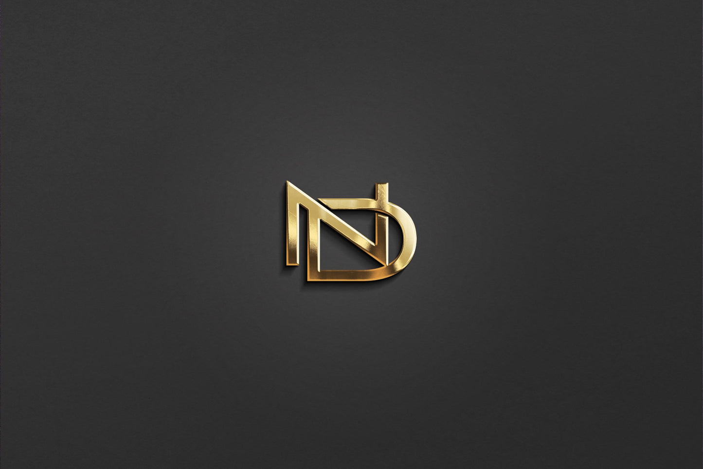 N & D - Letter Logo Design | Instant Download | Premade Logo | Wedding Logo | Couple Logo