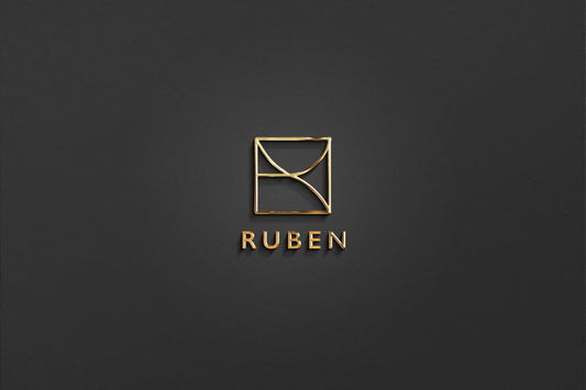 RUBEN - Name Logo Design | Instant Download | Premade Logo | Minimalist Design