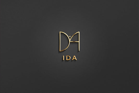 IDA - Name Logo Design | Instant Download | Premade Logo | Minimalist Design