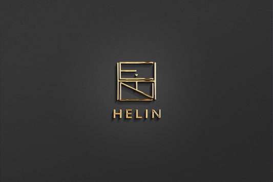 HELIN - Name Logo Design | Instant Download | Premade Logo | Minimalist Design