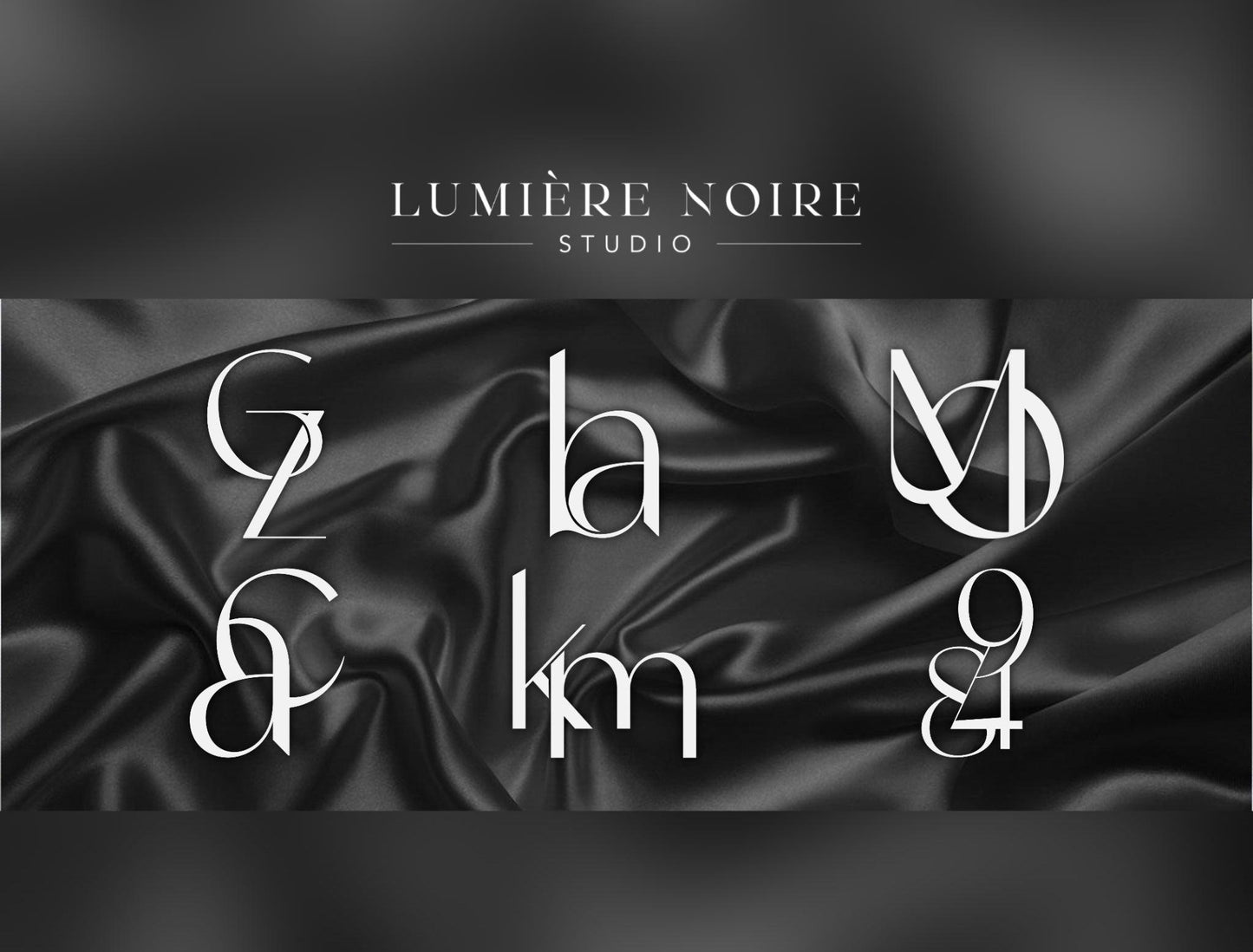 Logo Design - Clean Style - Lumière Noire Studio