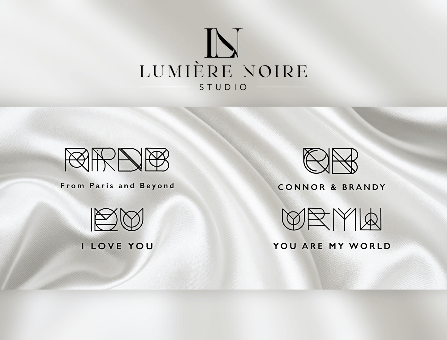 Logo Design - Multiple Style - Lumière Noire Studio