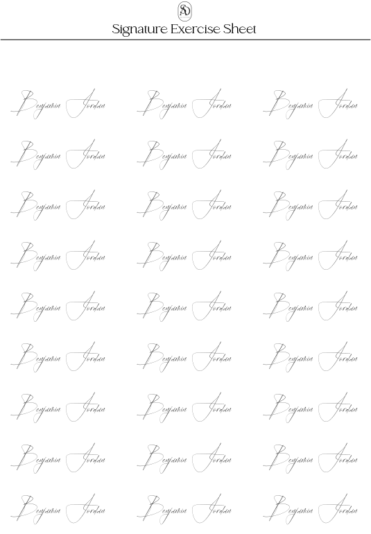 Signature | digital file - jpg / png / svg - Lumière Noire Studio